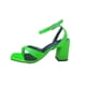 thumbnail image 2 of Sandalias de tacón alto con punta cuadrada para mujer, informales, para vacaciones Wmkox8yii  nm4374, 2 of 4