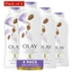 thumbnail image 1 of Olay Daily Moisture Body Wash con leche de almendras, para mujeres, 22 oz, (paquete de 4), 1 of 2