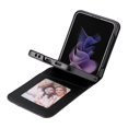 thumbnail image 4 of for Samsung Galaxy Z Flip 4 Wallet Case with Card Holder, Classic Business Style Premium PU Leather Protective Luxury Phone Case Men Women for Samsung Galaxy Z Flip 4,Black, 4 of 10
