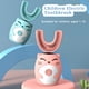 thumbnail image 4 of Cepillo de dientes eléctrico sónico para niños, de silicona, 360 grados, automático, recargable por USB, cepillo de dientes inteligente para niños, en forma de U, 4 of 5