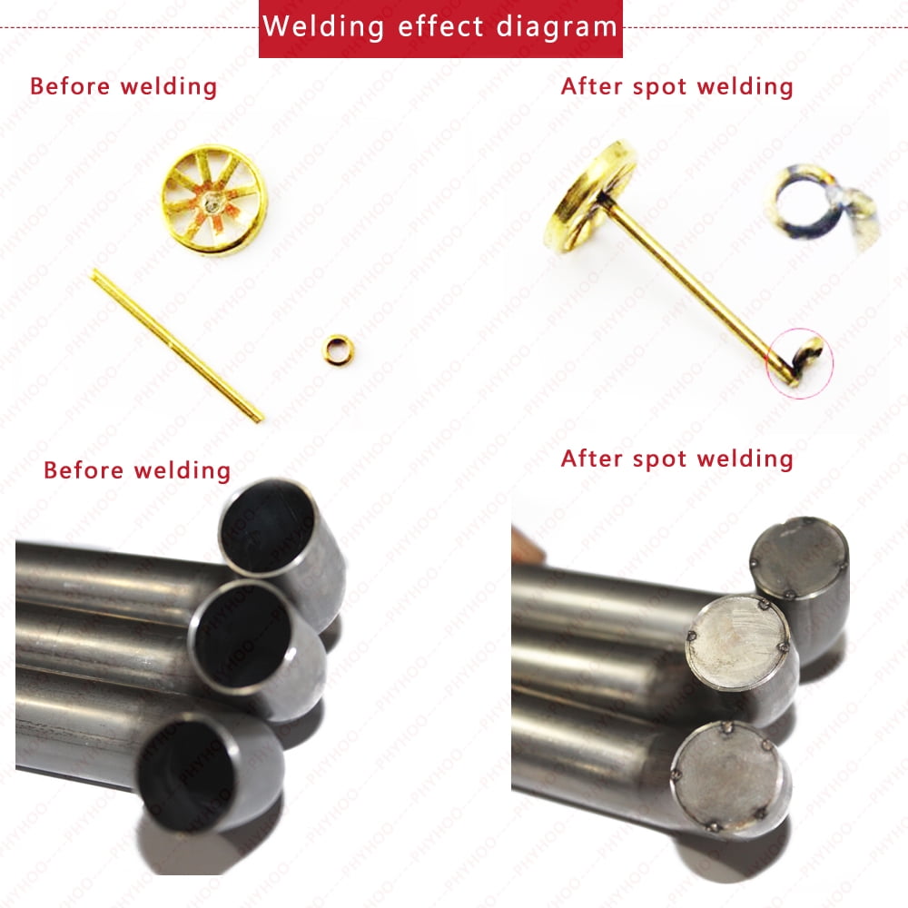 SHANGNIULU Spot Welder Permanent Jewelry Welder Kit CNC Spot Welding Machine 110V 60HZ Pulse Argon Arc Welding Machine for DIY Jewelry Repair Gold and Hardware Workpiece