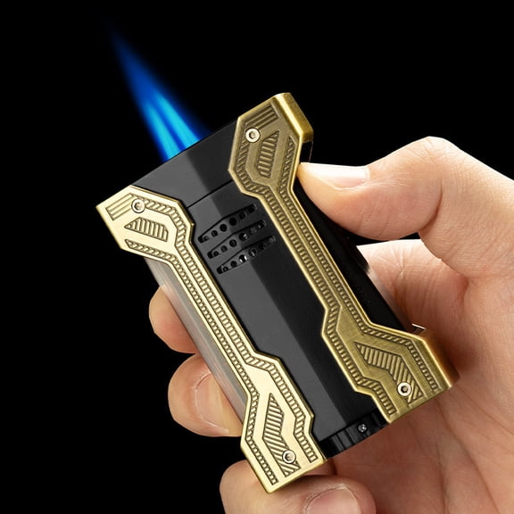 Haillai Butane Torch Lighter, Sold Without Fuel,橙红