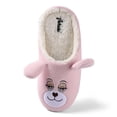 thumbnail image 2 of Adult's Flopsy Plush Teddy Bear Cozy House Slippers for Indoors, 2 of 3