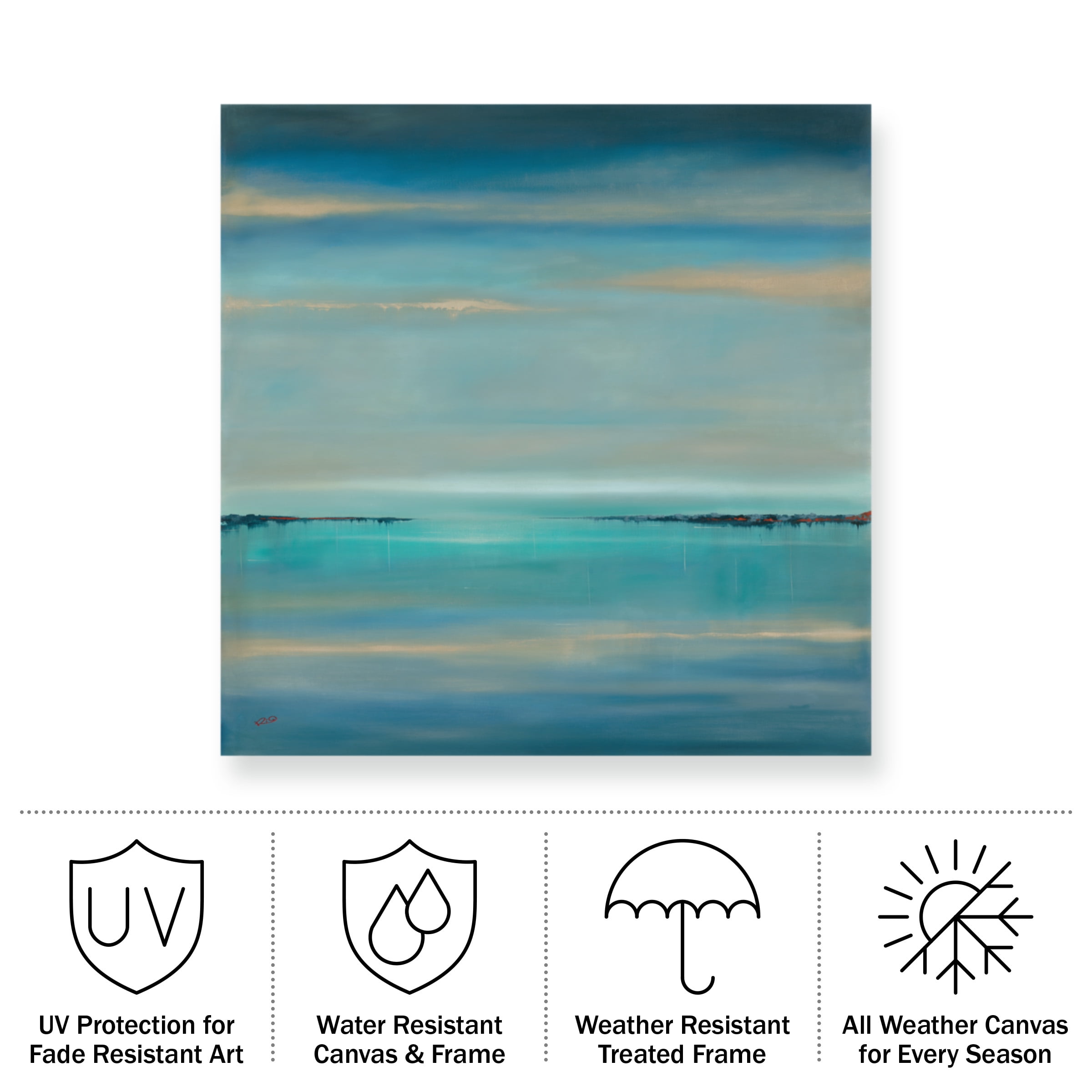 Rio 'The Line of Time' Outdoor All-Weather Wall Decor