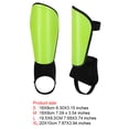 thumbnail image 3 of Espinilleras de fútbol Protector de espinilleras de fútbol conveniente con protección para el tobillo, 3 of 5