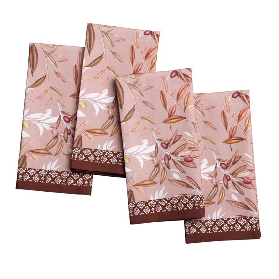 Servilletas de Tela Maison d' Hermine 45 cm Algodón Set de 4