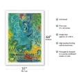 thumbnail image 2 of The Magic Flute - Mozart - Metropolitan Opera - Vintage Opera Poster by Marc Chagall c.1966 - Fine Art Rolled Canvas Print 27in x 40in, 2 of 4