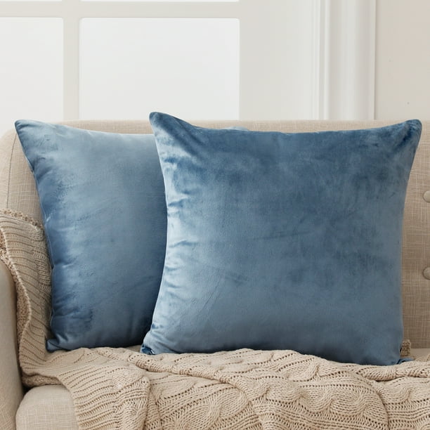 Deconovo Large Sofa Pillow Covers 24x24, Big Sofa Pillow Covers