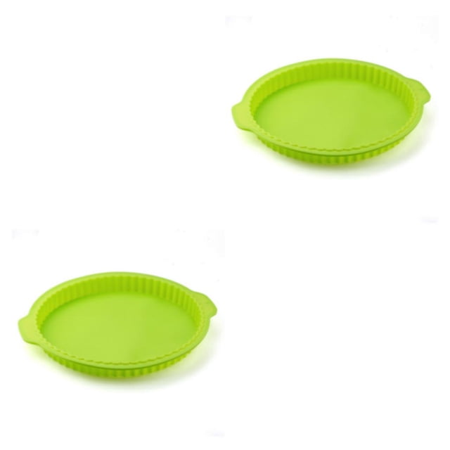 Kearding Molde de silicona para pastel de 10 pulgadas, tostada, Mousse, Pizza, pastel, bandeja para hornear, bandeja de encaje para Type1 NO1