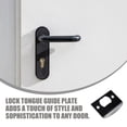 thumbnail image 3 of WEUVEB Door Hole Filler Plate Latch Plate Sleek Design 1Pack, 3 of 8