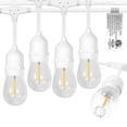 thumbnail image 1 of EIKOSON????????? Cadena de luces LED para exteriores con ???? Resistente a la intemperie, irrompible, estilo Edison ?????? ??????????(2 ??????????), 1 of 5