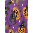 thumbnail image 2 of Coolnut Halloween Pumpkin Rectangle Tablecloth 60x120In,Dinner Table Cover for Outdoor & Indoor Patio, Picnic, BBQ, Holiday Party Halloween Decoration, 2 of 7