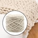 thumbnail image 3 of Hilo de lana grueso Hilo voluminoso Hilos para tejer DIY Hilo suave para crochet Hilo gigante para Albaricoque, 3 of 9