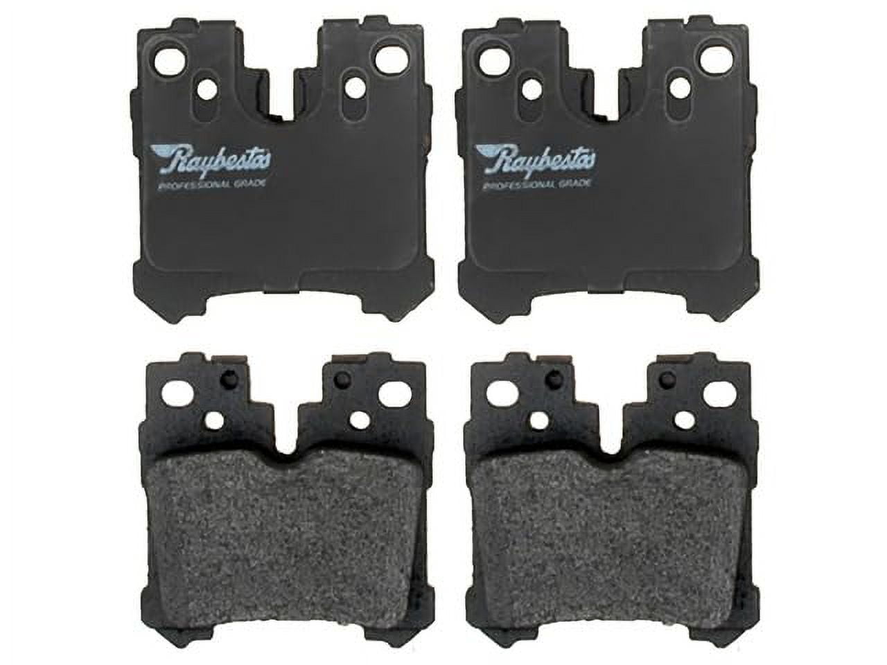 Raybestos PGD1283M Professional Grade Semi-Metallic Disc Brake Pad Set Fits select: 2007-2017 LEXUS LS, 2018 LEXUS LS 500 BASE/500 F-SPORT