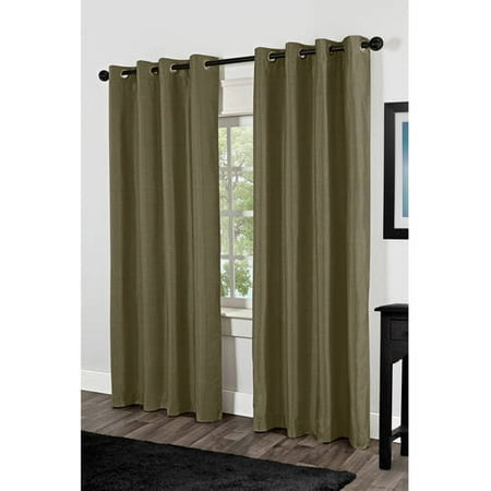 UPC 642472004072 product image for Exclusive Home Curtains 2 Pack Shantung Faux Silk Thermal Grommet Top Curtain Pa | upcitemdb.com
