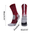 thumbnail image 3 of JINCBY Clearance, Practical Basketball Socks Outdoor Sports Socks Thickened Towel Sole Mid Tube Socks Running Walking Stockings Gift for Women, 3 of 5