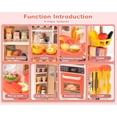 thumbnail image 5 of Mundo Toys Kids Kitchen Play Set with Water Sink, Spray, Lights & Sounds, Ages 3+, 5 of 11