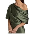 thumbnail image 4 of Vestido Namirate Mother of The Bride Púrpura Satinado US14, 4 of 7