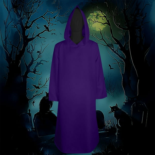 Capa para mujer, disfraz de Halloween, estilo medieval, capa con medio hombro y chal para mujer