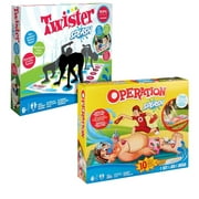 Hasbro Twister Splash & Operation Splash Games Family Bundle