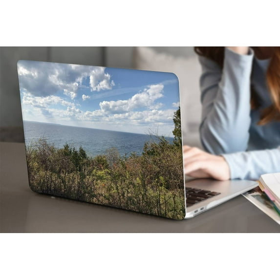 KSK KAISHEK Plastic Hard Shell Cover for 2018 - 2022 Rel. Newest MacBook Air 13 inch Retina Display Touch ID Model: A1932&A2179&A2337 m1 Sky Series 1266