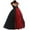 Red, variant on Odeerbi Toddler Girls Halloween Skirt Set Renaissance Court Queen Princess Dress Up Clothes Kids Fashion Cute Role Play Party Clothing Tulle Dress Set Red