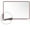 Cherry Red, variant on Ghent 36"x48" Aluminum Frame Ceramic Magnetic Whiteboard - Cherry Trim
