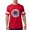 Red, variant on CafePress - Power Rangers You Snooze Yo Men's Football T Shirt - Mens Football Shirt