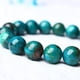 thumbnail image 5 of Pulsera De Crisocola Con Cuentas Redondas, Pulsera Con Cuentas 2 Piezas Exquisita Para Regalos, 5 of 8