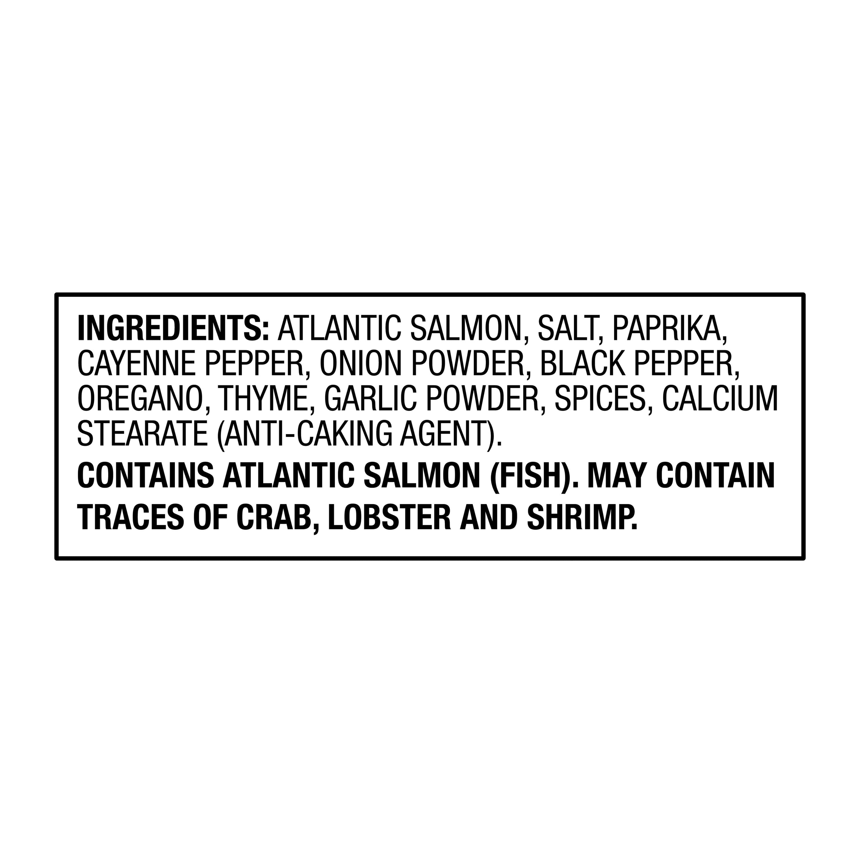 Sam's Choice Blackened Atlantic Salmon Fillets, 1 lb (Frozen)