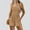 Khaki, variant on Mrasaso Rompers for Women Summer Casual Smocked Rompers Square Neck Sleeveless Loose Shorts Jumpsuit 2025 Beach Vacation Outfits