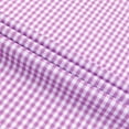 thumbnail image 4 of BiZtdJrK Men's Color Block Plaid Shirts Slim Fit Long Sleeve Button Down Blouse Tops Business Casual Lapel Dress Shirts Light Purple XL Ofertas Flash, 4 of 8