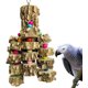 thumbnail image 1 of Juguetes de loro grande PINVNBY Madera natural Pajaro mastic, 1 of 2