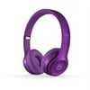Restored Beats by Dr. Dre Solo2 Imperial Violet Royal Wired On Ear Headphones MJXV2AM/A (Refurbished)