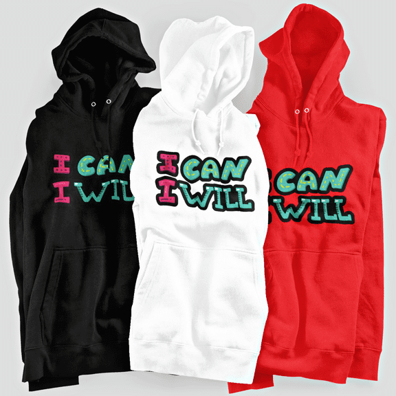 I Can/I Will - Adult Unisex Hoodie