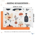 thumbnail image 6 of Yayeee Doormat for Indoor Entrance 32" x 20" Non Slippery Floor Rug, White Cartoon Halloween Ghosts, 6 of 8