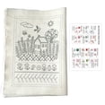 thumbnail image 1 of TIELUTT Embroidery Book Embroidery for Beginners Portable Embroidery Book & Arm Knitting Yarn Knitting Books Newest Releases Knitting Needles Set for Beginners Hand Knitting Yarn Circular Knitting Ne, 1 of 6