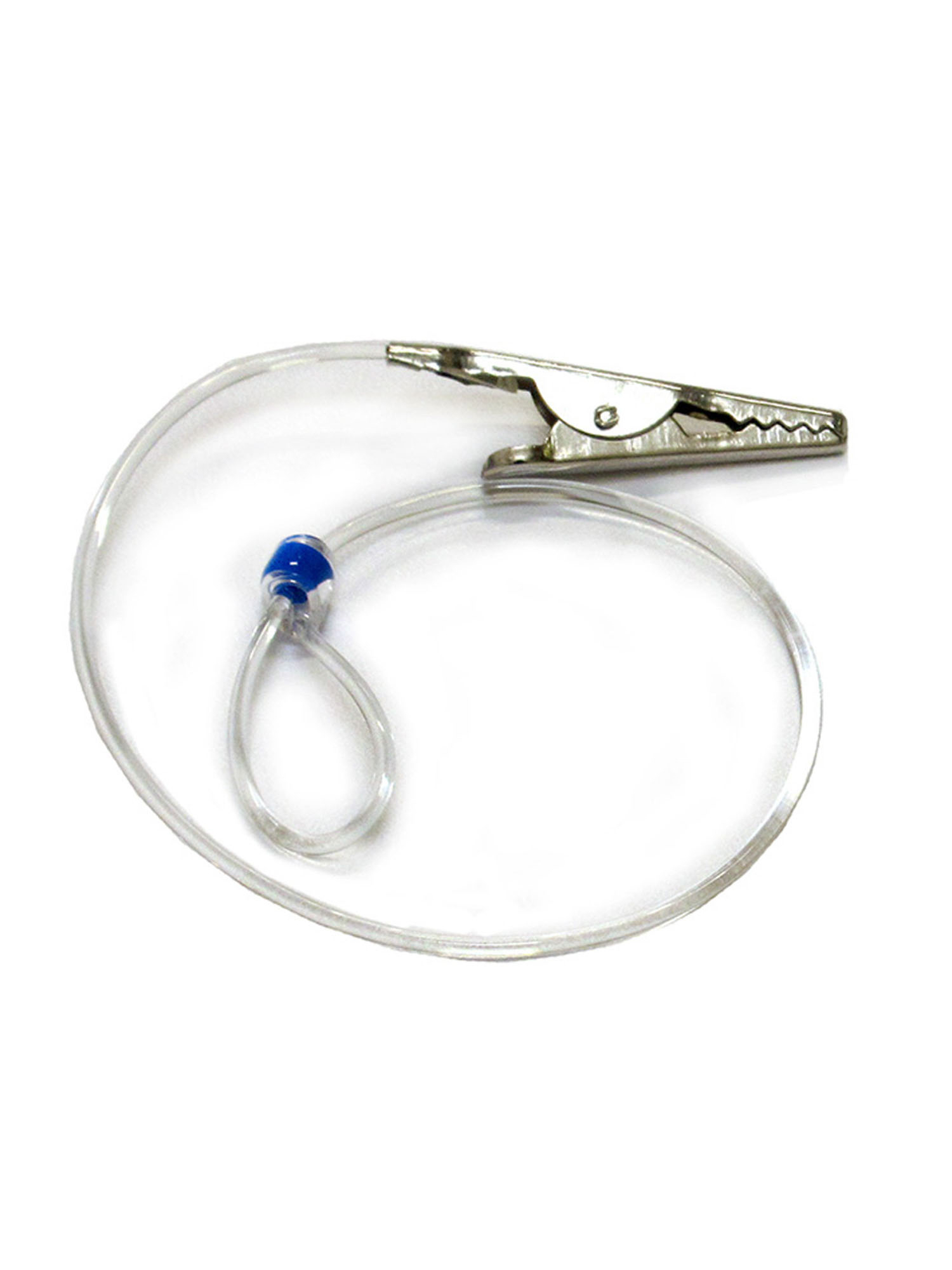 TechCare Hearing Aid Retention Clip for BTE, Monaural, Blue