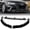 Painted Black, variant on Stay Tuned Performance For 2020-2022 Audi A4 S4 B10 S-Line Matt Black Front Bumper Spoiler Splitter Lip
