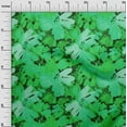 thumbnail image 2 of oneOone Polyester Spandex Green Fabric Florals Fabric For Sewing Printed Craft Fabric By The Yard 56 Inch Wide-BCA, 2 of 4