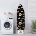 thumbnail image 4 of HELLHERO Dragonflies Daisies Iron Padding Covers Ironing Board Protector Adjustable Elastic Edge Fit for Home Laundry Room Use Household, 4 of 6