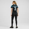 thumbnail image 5 of Women's Nike Raheem Blackshear Black Carolina Panthers Team Game Jersey, 5 of 7