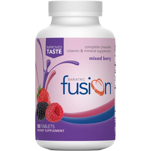 Bariatric Fusion Complete Vitamin & Mineral Mixed Berry | 120 Servings | 120 Capsules