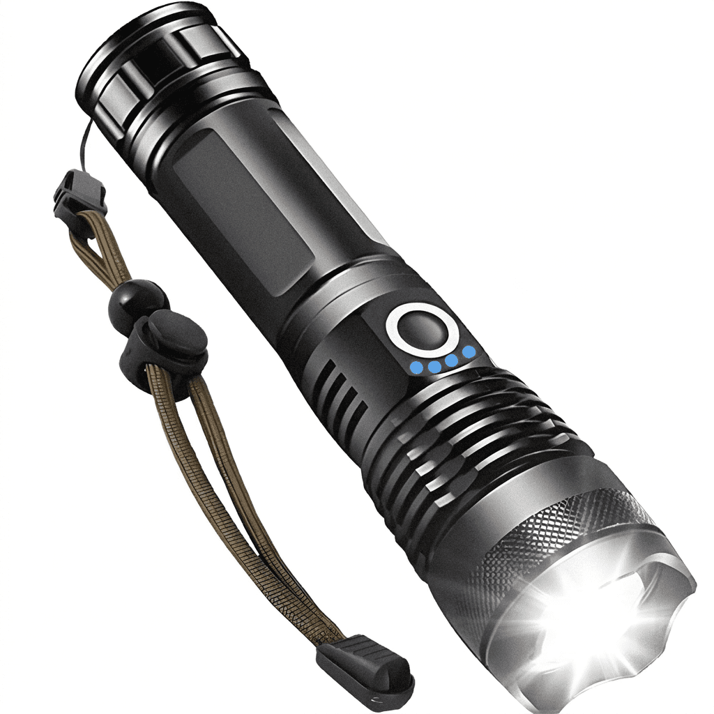 700 lumens led rechargeable flashlight sd700bk s&d leopard FLATEYE F-700 or you can simply use any light source to keep your flashlight charged through its built Dr. Prepare 700-lumens 3200mAh Foldable