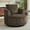 Dark Brown, variant on Plush Comfort Dark Brown Faux Fur 360° Swivel Accent Chair for Modern Living Room and Office Seating