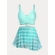 thumbnail image 1 of Traje de Baño Talla Extra Acolchado Cruzado Estampado Cachemir Rosegal  Camisetas tallas grandes, 1 of 5