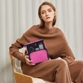 thumbnail image 2 of Oxford Cosmetic Bag Wide-open Waterproof Quick Dry for Room Bathroom Gym Camping, 2 of 7