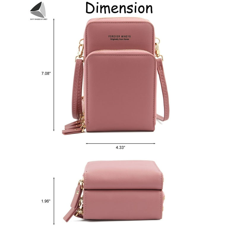 Women Handbag Small Cute Crossbody Bag Girl Satchel Crossbody Bag Pu  Leather Shoulder Bag With Coin Purse Purple