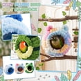 thumbnail image 5 of Bird Nest Bed Parrot Hanging Swing Hammock Bird Cage House for Budgies Parakeets Cockatiels Lovebirds Conures (Blue), 5 of 12