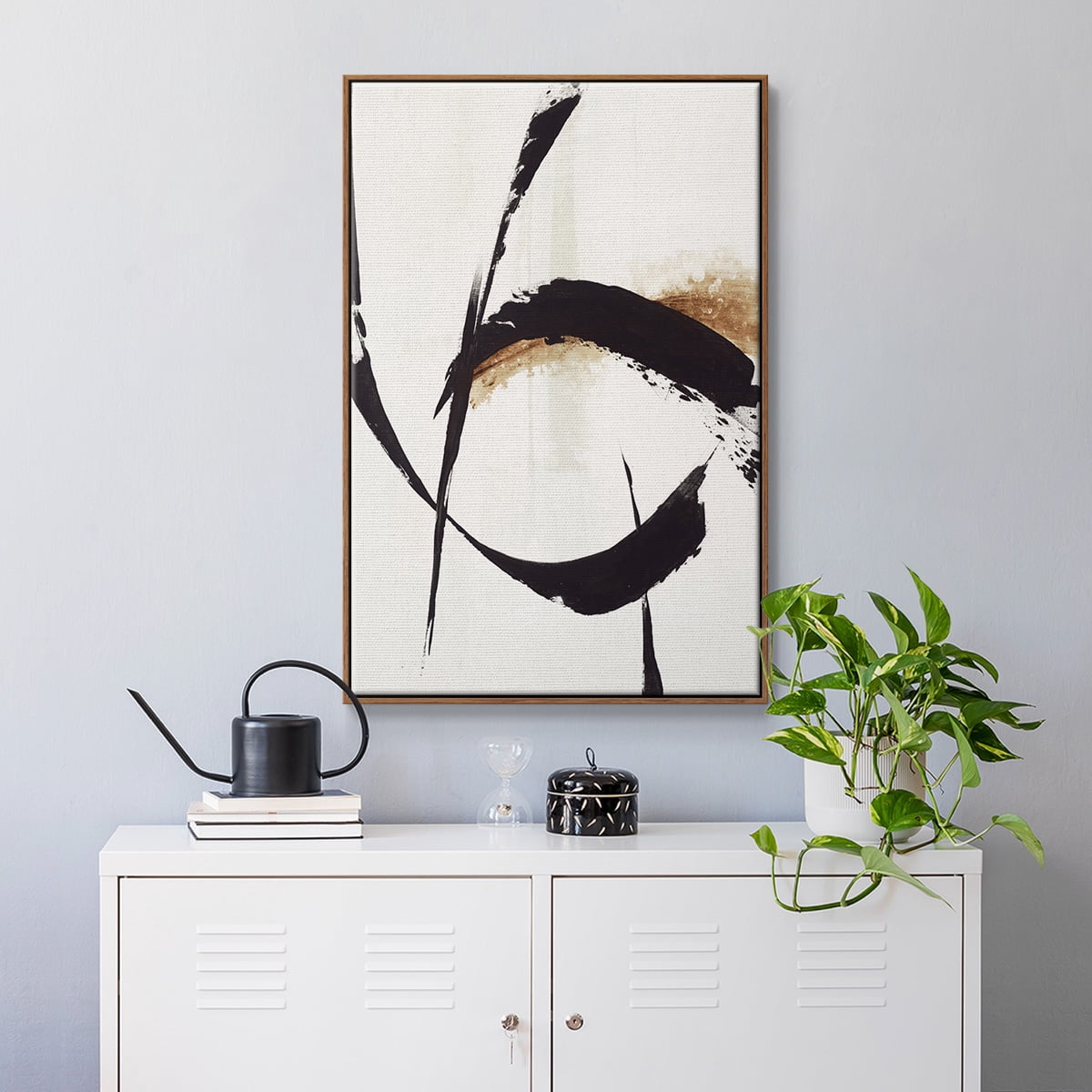 High Style I Framed Premium Gallery Wrapped Canvas - Ready to Hang